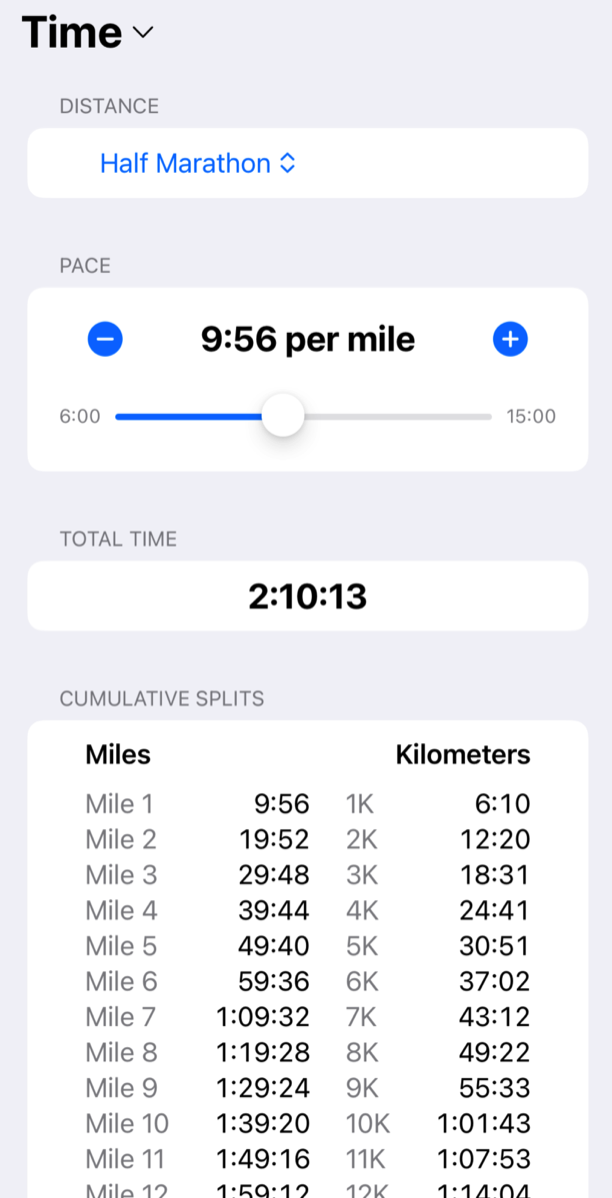 YourPace screenshot 1